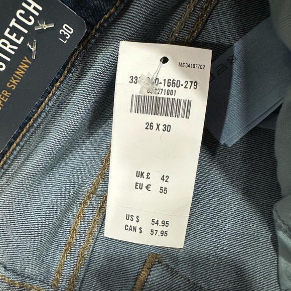 Hollister Dark Blue Slim Jeans - Picture 2 of 4